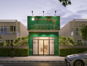 Lkk Home thiết kế thi công trọn gói dự án Trâm Nguyễn Spa